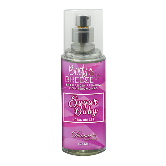 Fragancia Con Feromonas Body Breeze 125ml SUGAR BABY (Dulce)