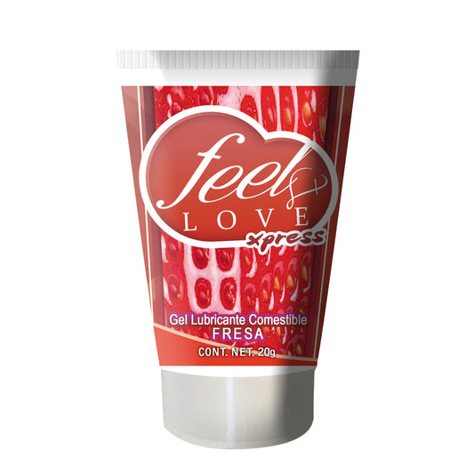 Lubricante Feel Love 20ml FRESA
